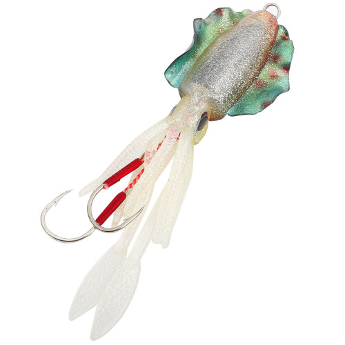 UV-Oktopus-Krabbenangelköder PVC Lockstoff 15,3cm 60g Zubehör 2