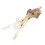 Weiches leuchtendes Angelköder UV-Oktopus Tintenfisch Köder Angelzubehör 1# 4