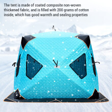 Thicken 4 Layer Ice Fishing Tent Winter Fishing