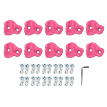 10PCS Rock Climbing Holds PE Ergonomic Comfortable