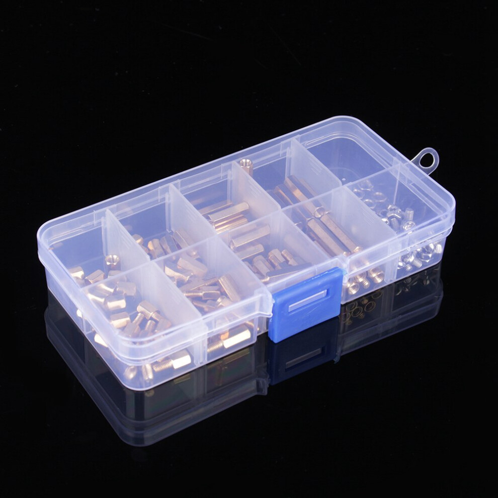 120Pcs Male Female M3 Brass Standoff Spacer PCB