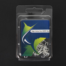 20Pcs High Carbon Steel Treble Hooks 6# Sharp Bait Tackle