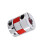 8mm x 10mm Flexible Plum Shaft Coupling CNC 6