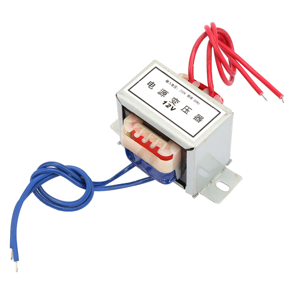AC 12V Output Voltage 12W Input 220V 50Hz Single