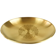 Pagans Ritual Tray Unique Altar Tree Pattern Plate Table Storage