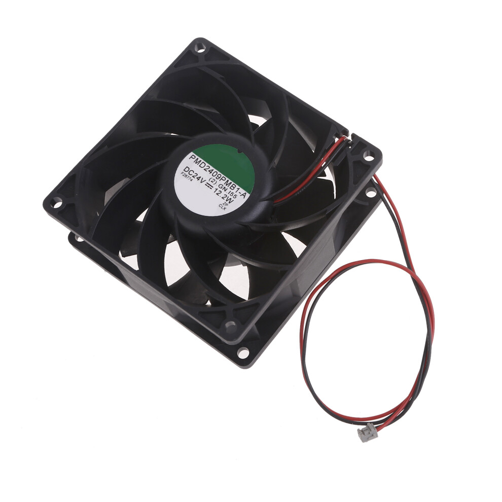 New Fanuc Cooler Fan Pmd2409pmb1-A 12.2W 24V 9037 2Pin 2-Wire 7751000089467
