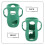 3pcs Silicone Baby Bottle Sleeves with Handles Protective Covers 9