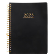 2026 Weekly Planner: Jan-Dec Monthly Calendar Notebook A5 Twin-Wire