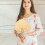 Portable Fan Khaki Bamboo Design For Indoor Summer Use 1pack 7