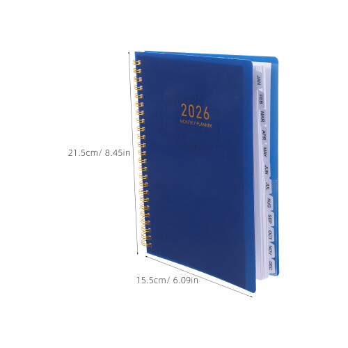 2026 Weekly Planner A5 Twin-Wire Binding Calendar Notebook 2