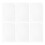 6pcs 30x20cm Plastic Canvas Sheets for Cross Stitch Embroidery Craft 11