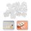 40pcs White Outlet Covers with Pull-Tab for Baby Proofing 9