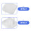 40pcs White Outlet Covers with Pull-Tab for Baby Proofing 8