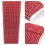 Unbranded Microphone Case Bling Cover Sleeve Microphones Red 3