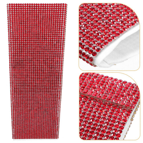 Unbranded Microphone Case Bling Cover Sleeve Microphones Red 2