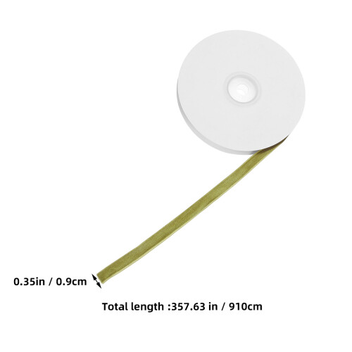 2Rouleaux Vert Velours Pour Cadeaux DIY 1