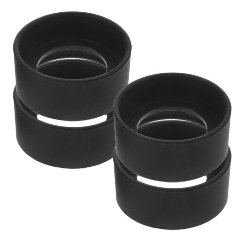 Rubber Eyepiece Cover Microscope Eyepiece Covers Black 4pcs 2