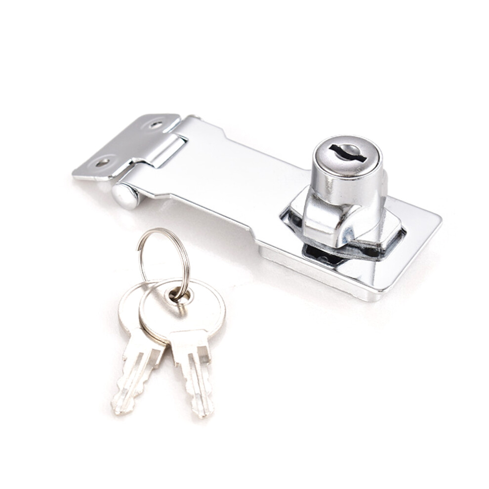 Hasp Door Buckle Security Door Clasp Knob Shed Lock For Cabinets 7751000090012