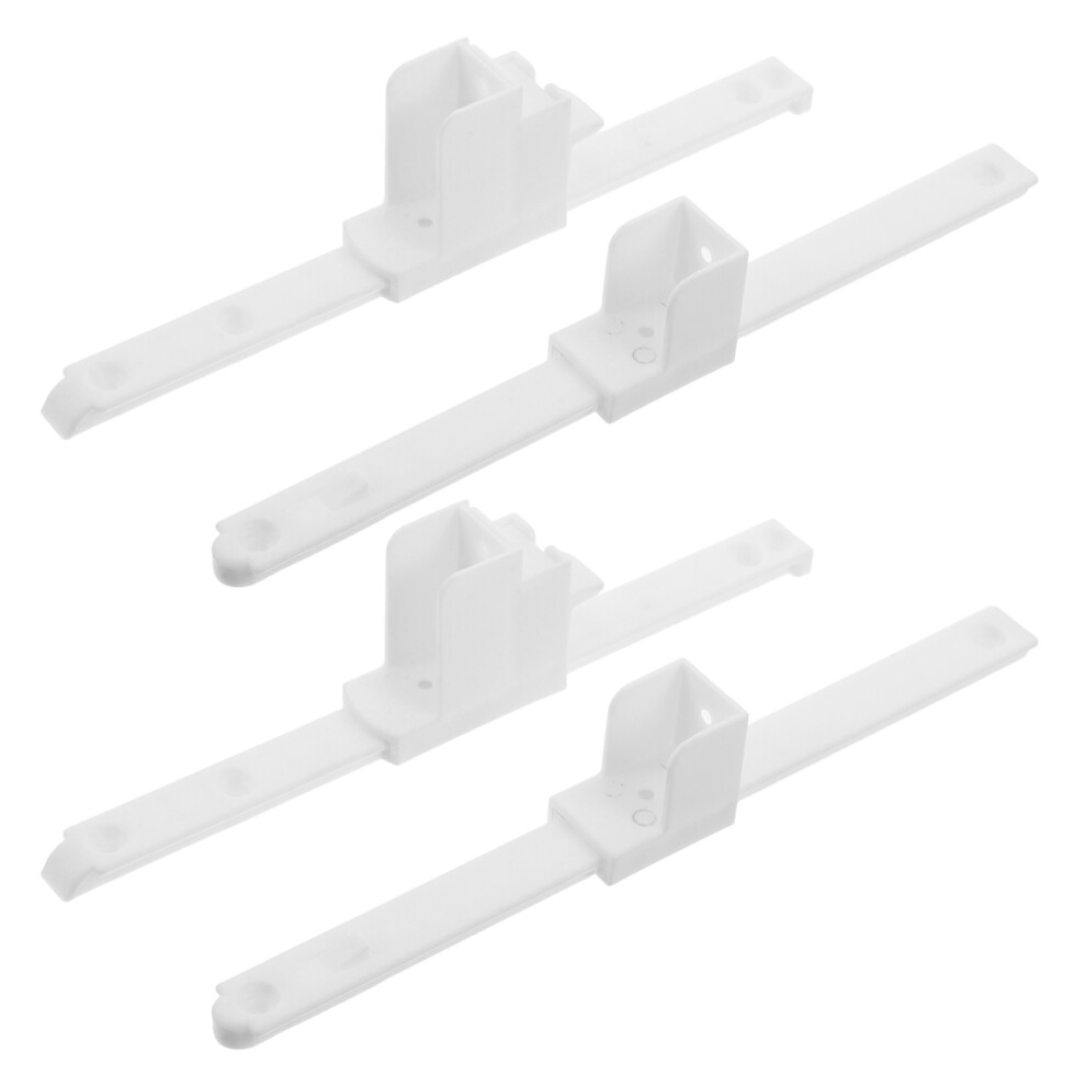 Solustre 4Pcs Universal Bed Rail Connector Clips