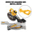 Ergonomic Miter Saw Handle Clamshell Replacement for 3
