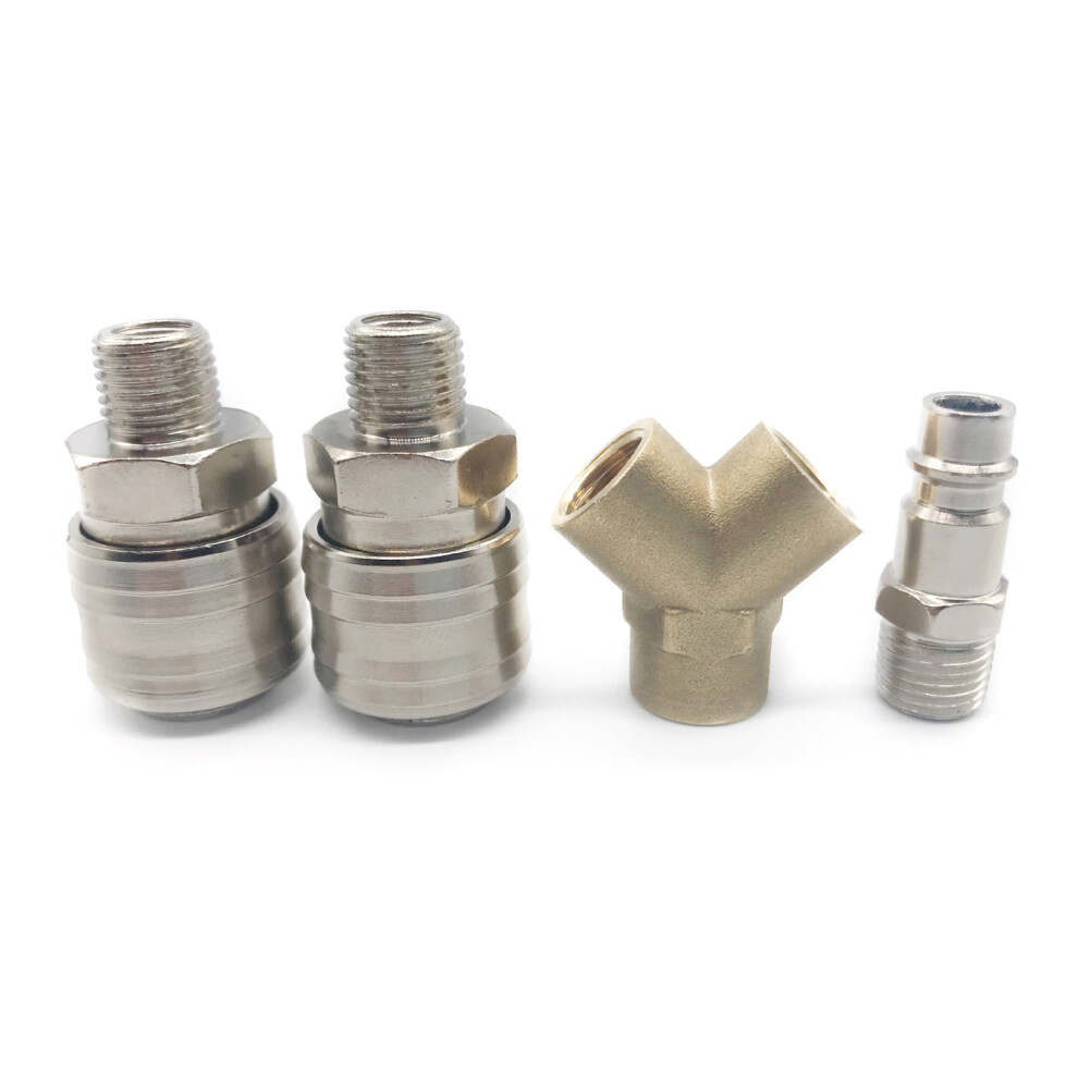 Upgraded Compressed Air Distributor With Two Couplings 7751000091071