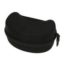 Ski Goggle Case with Plastic Carabiner Sunglasses-Black