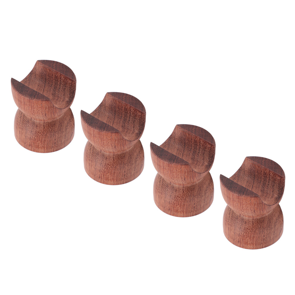 4Pcs Rosewood Hifi Speaker Cable Bracket 45Mm Diameter Sound System 7641349384081