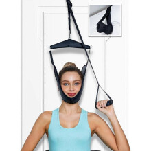 Cervical Neck Traction Device Over-The-Door,Portable Neck Stretcher,Effective Home Physical Therapy for Neck Pain Relief