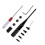 Red Laser Bore Sighter Collimator Kit Adjustable Adapters Rifles with Box Carry 1