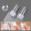 Professional Nail Stamping Kit Silicone Stamper with Scraper 5