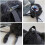 Mini Cute Little Gray Cat Plush Backpack for Women 13