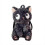 Mini Cute Little Gray Cat Plush Backpack for Women 1