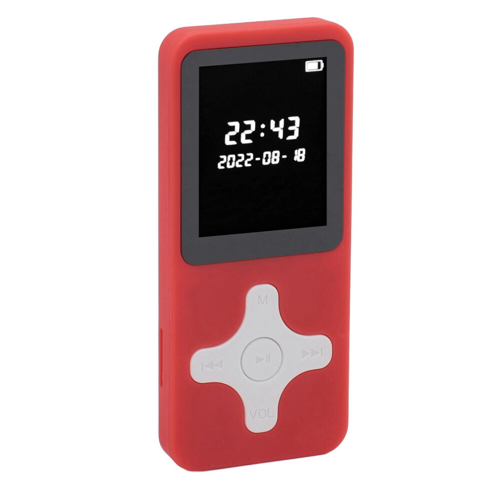 Wireless Bluetooth Mp3 Player With 1.77In Lcd Hifi Stereo Sound 8Gb Red 7611349385722
