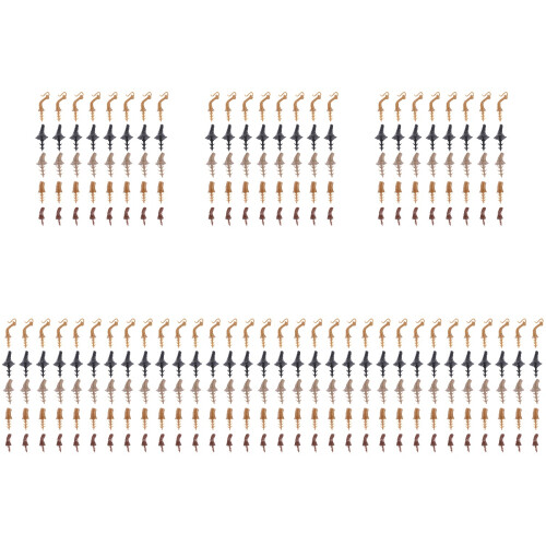280 Pcs Pumpkin Stem DIY Harvest Plastic Handle Accessory 1