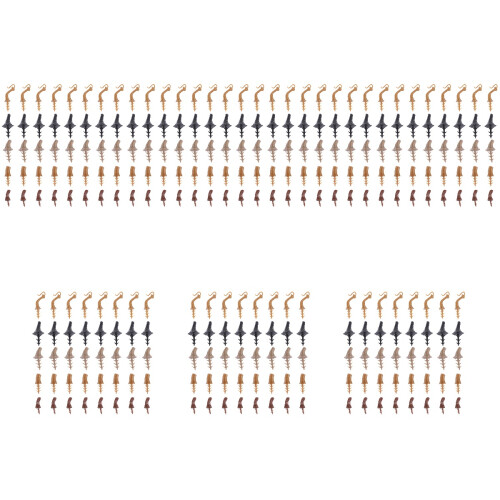 280 Pcs Pumpkin Stem DIY Harvest Plastic Handle Accessory 2