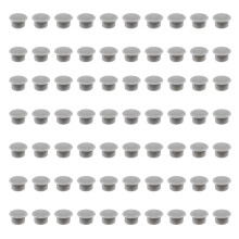 300pcs 10mm Grey Plastic Screw Caps Cover Hole Plugs