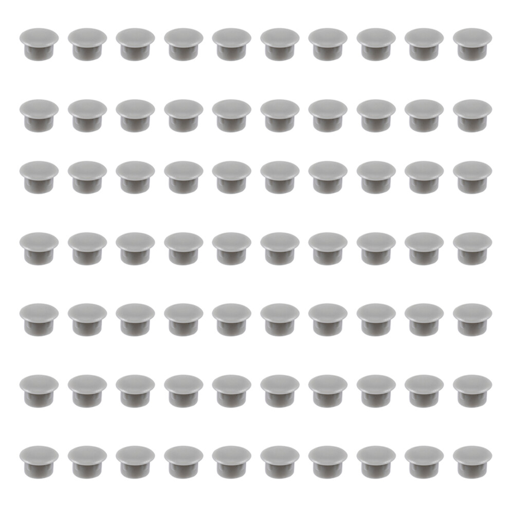 300Pcs 10Mm Grey Plastic Screw Caps Cover Hole Plugs 3002990174300