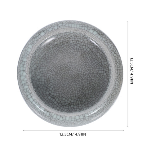 Ceramic Ink Dish Vintage Plate For Calligraphy Washing Tool 2pcs 1