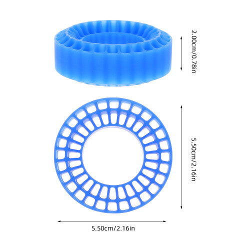 Round Silicone Rubber Inserts For Tires 4pcs 2.2in 1