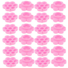 500pcs Flower Lash Glue Cups Disposable Holder for Eyelash Extension