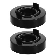 2pcs Rubber Headlight Dust Covers 80mm Inner Diameter