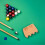 3-Cue Portable Pool Cue Holder Claw for Billiard Table 7