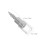 100pcs Self-Tapping Shelf Pegs with Plastic Sleeves Nickel-Plated 2