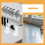 12Pcs Clear Plastic Blind Clips Pom Material for Window Shades Holders 8