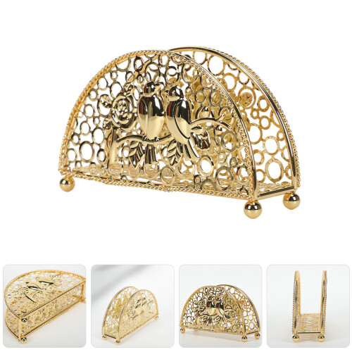 Napkin Holder Modern Elegant Holders Dispenser Home Table Decorative 1