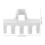 Badminton Racket Stringing Spreader White 2pcs 1.4x0.8x0.8in 3