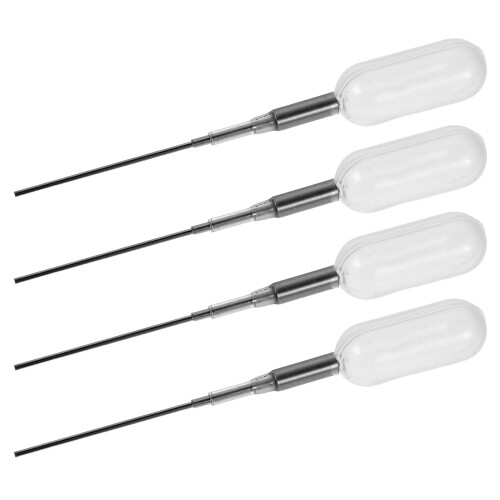 4pcs Plastic Perfume Pipettes for Essential Oil DIY Craft