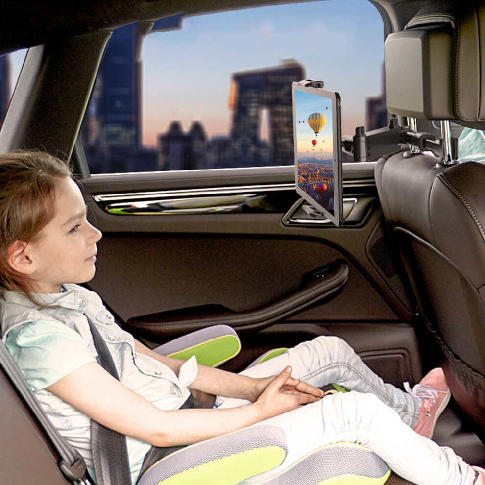 Car Tablet Holder Headrest Tablet Mount Foldable 8320539255385