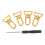 1 Set Swivel Clasp 2cm Detachable Snap Hook with Screwdriver 11