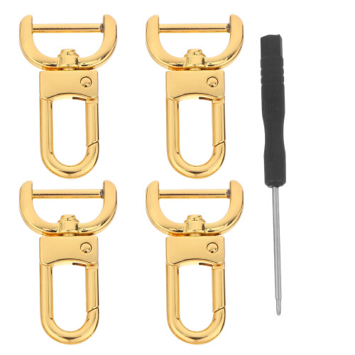 1 Set Swivel Clasp 2cm Detachable Snap Hook with Screwdriver